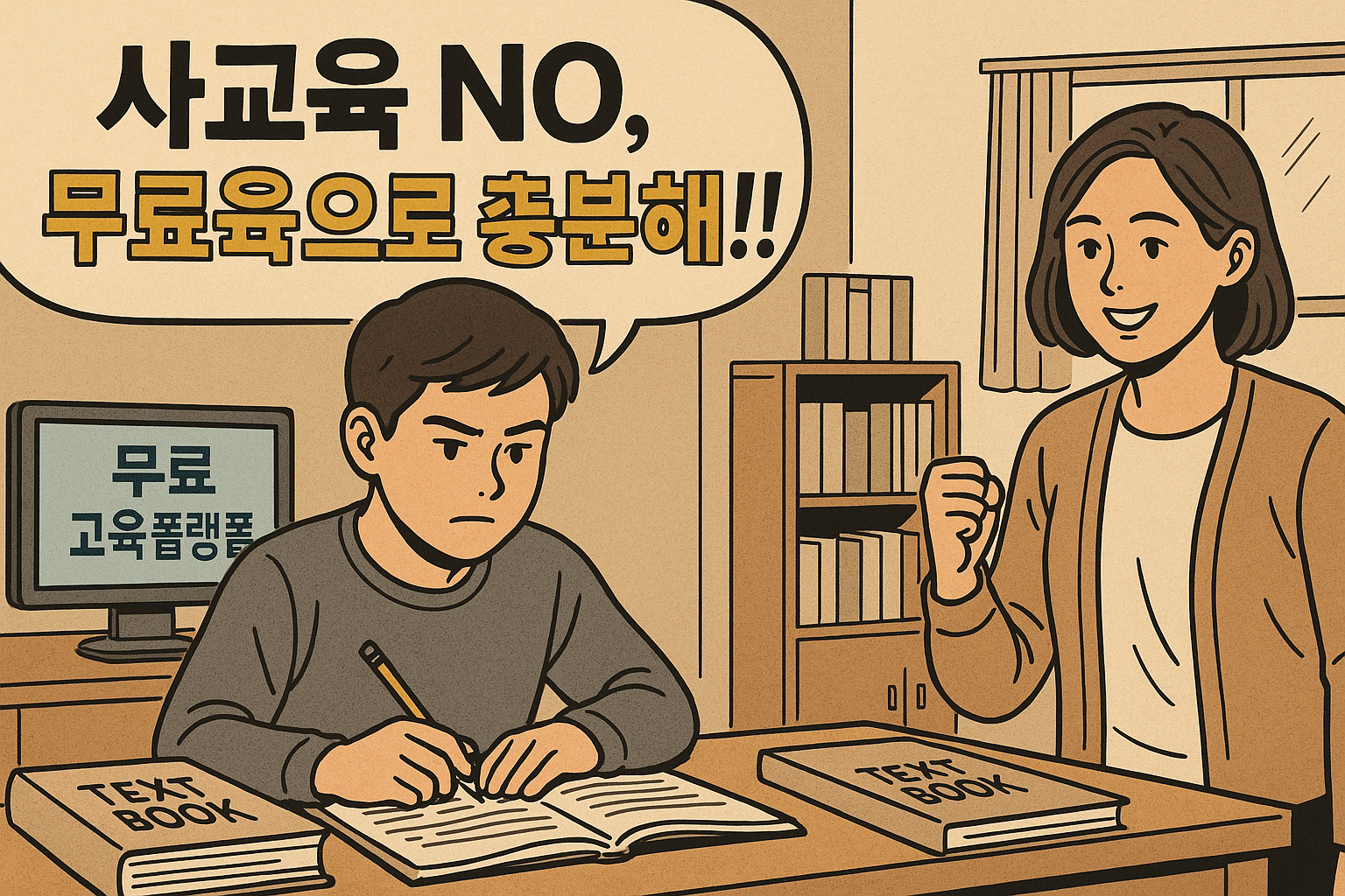 공교육과 사교육의 균형이 답입니다