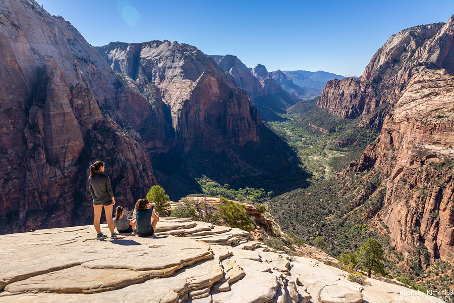 엔젤스랜딩 정상 뷰포인트