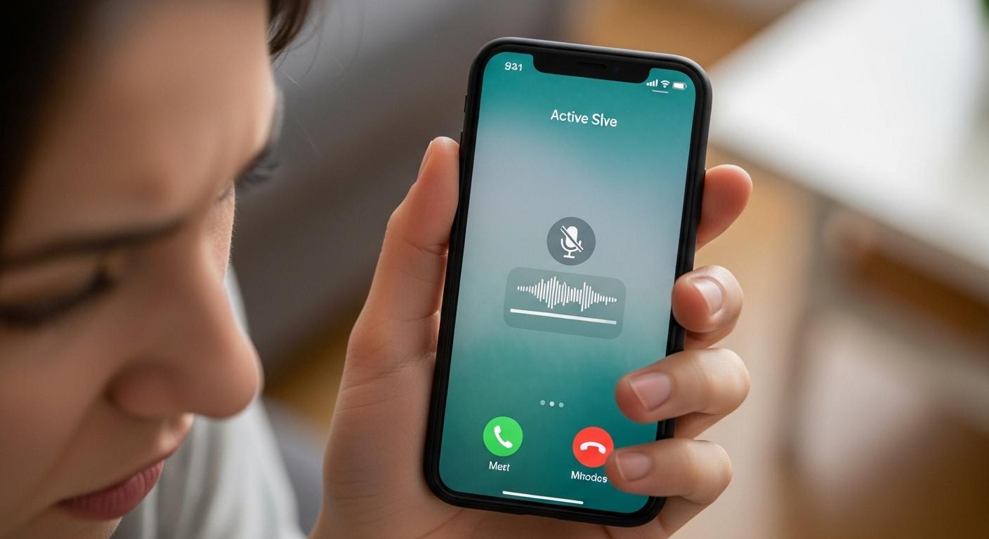 아이폰 통화 녹음 소리 안들림