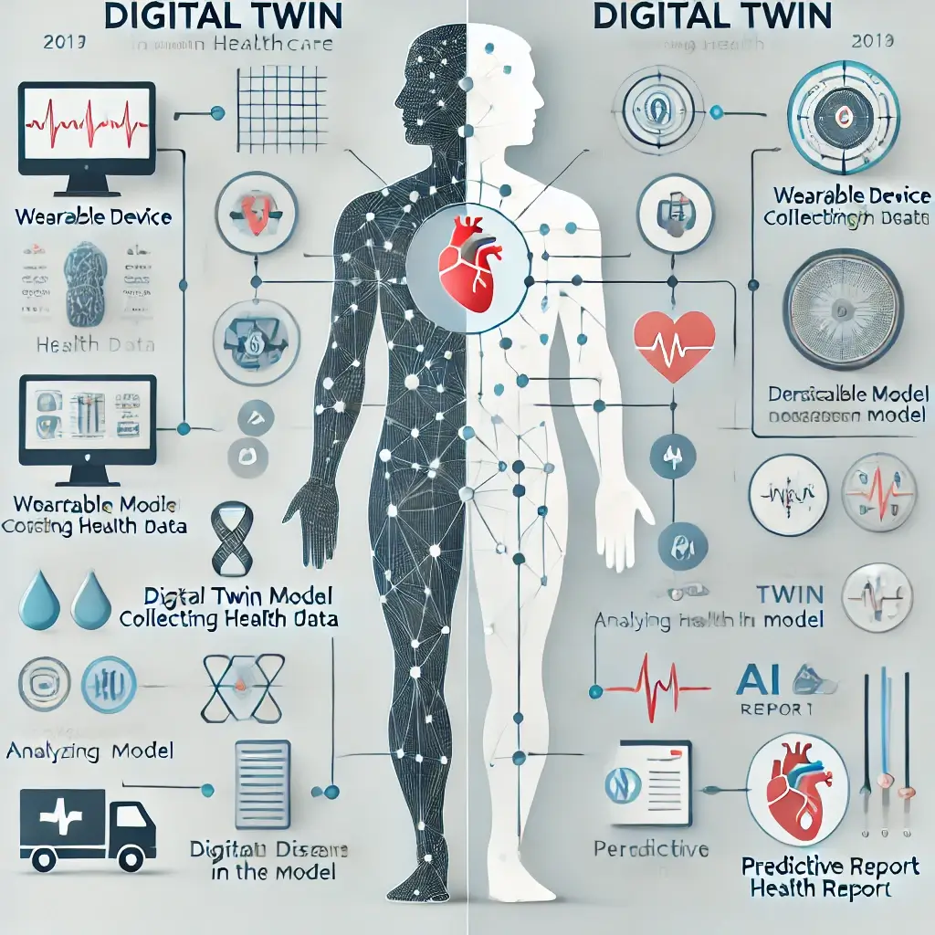 디지털 트윈 기반 건강 예측 시스템 – 미래형 의료의 시작