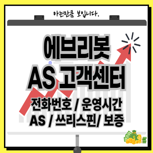 에브리봇로봇청소기AS고객센터서비스센터물걸레청소