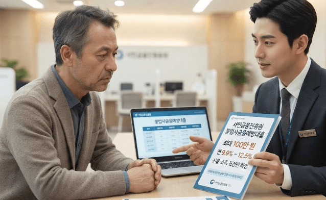 금융예방대출 안내