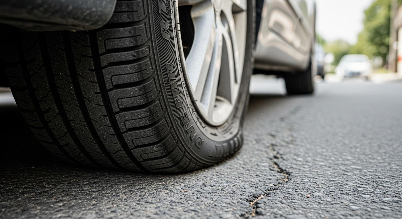 자동차 공기압 낮을때