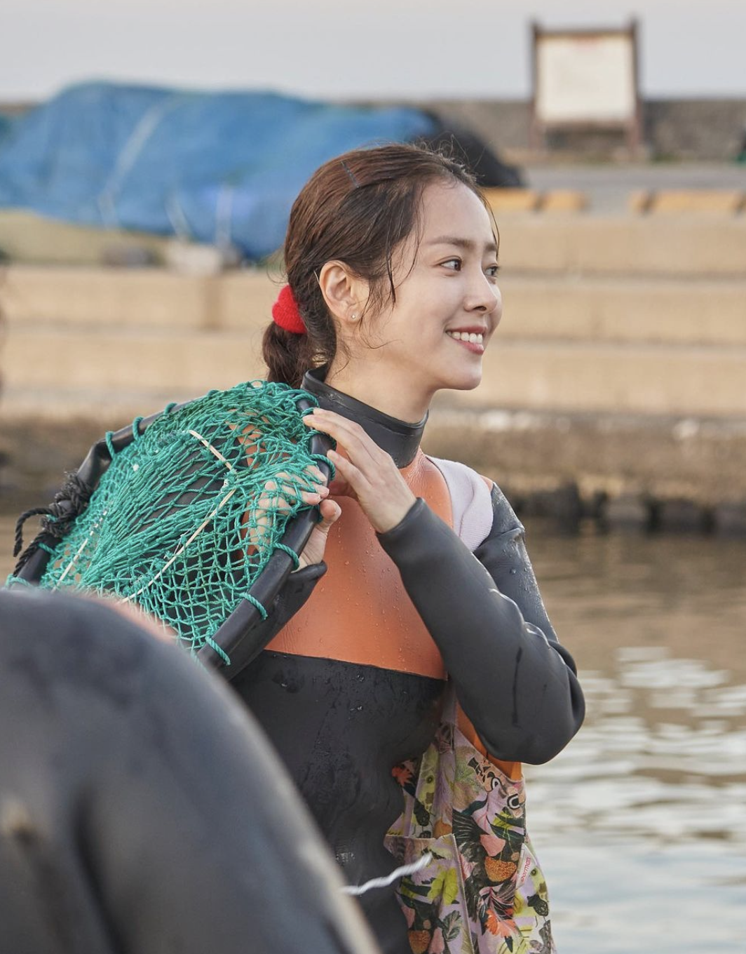 한지민 해녀 우리들의 블루스 드라마 패션 제주도