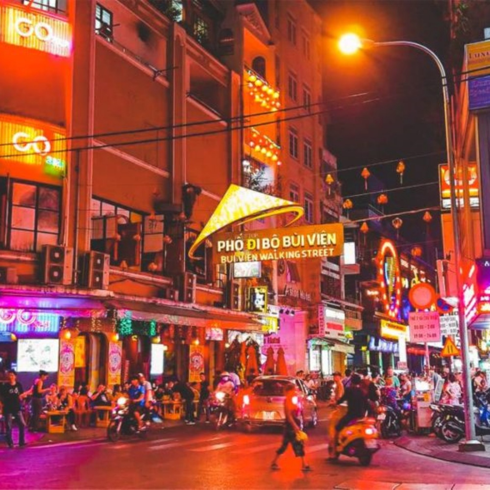 호치민 여행자 거리