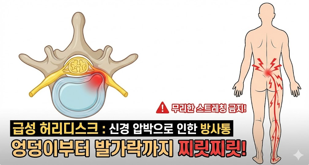급성 허리디스크