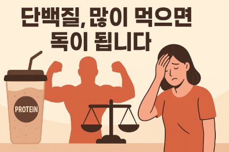 단백질, 과유불급