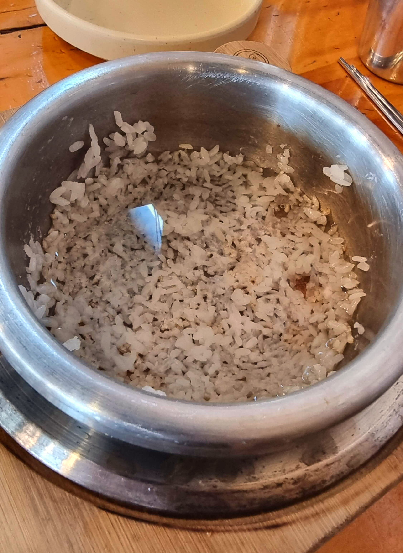 솥밥 숭늉만들기