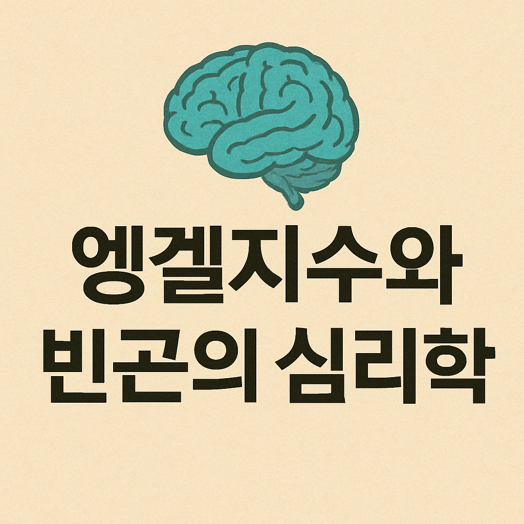 엥겔지수, 가난 심리학