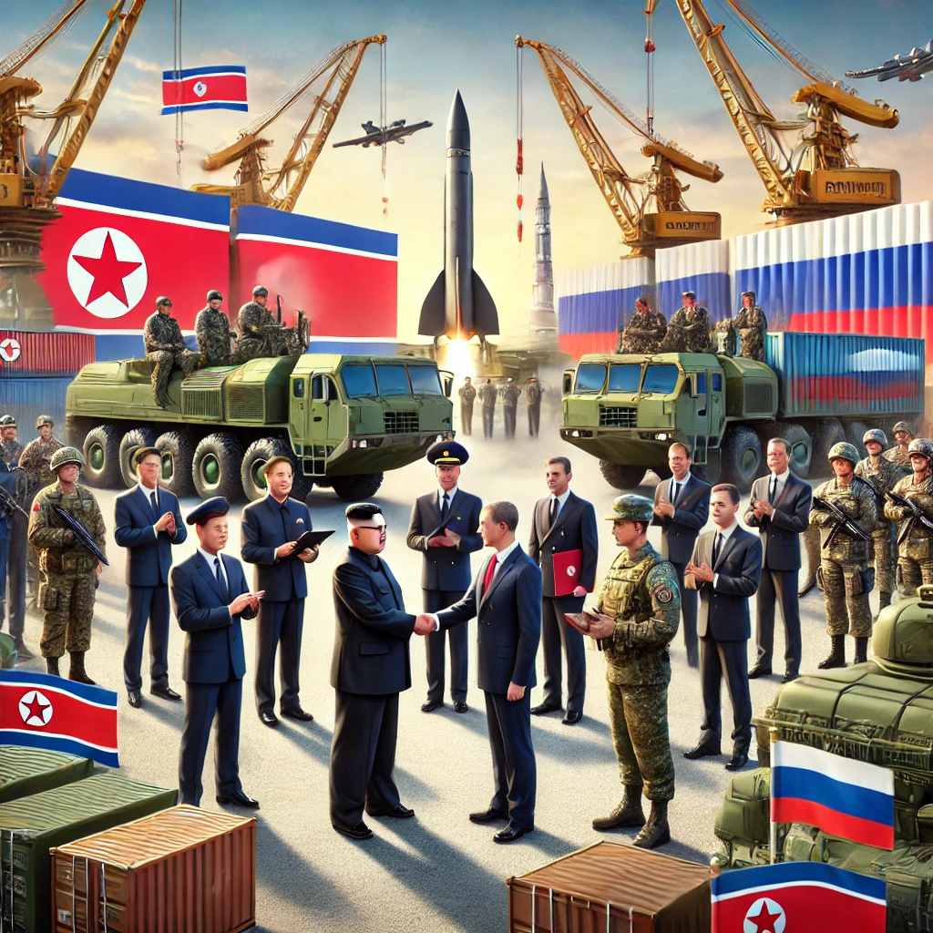 북한과 러시아의 군사, 경제, 외교적 협력