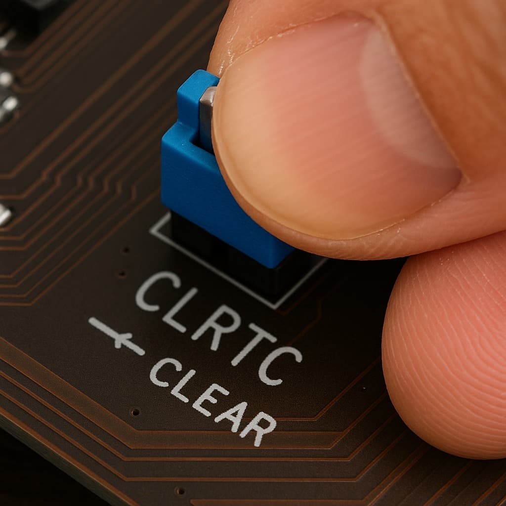  CMOS 초기화로 BIOS 설정