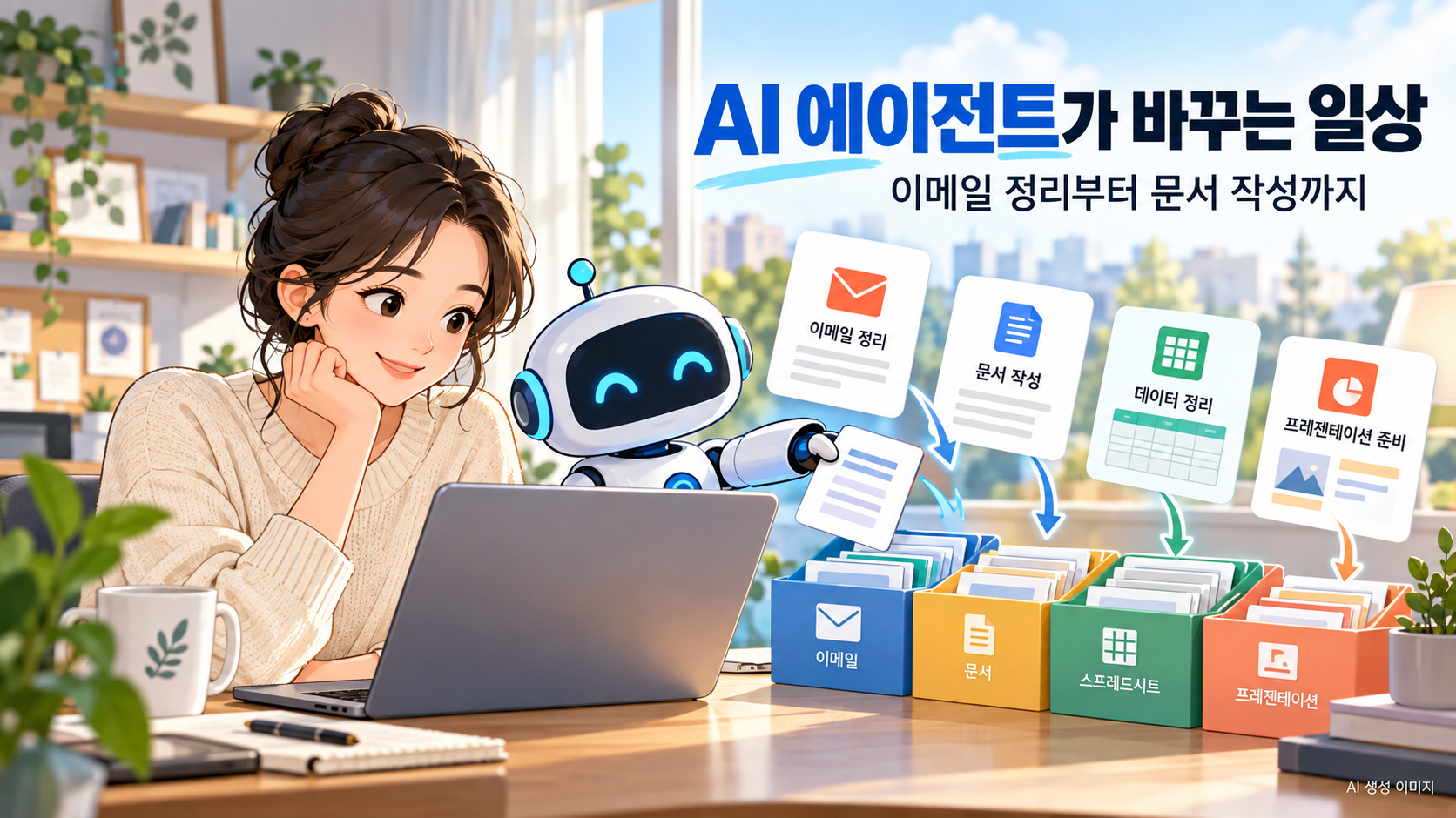 AI가 이메일 정리부터 문서 작성까지…‘AI 에이전트’가 바꾸는 일상