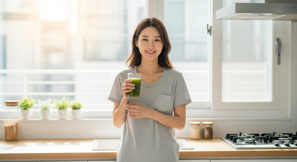 아침 건강주스