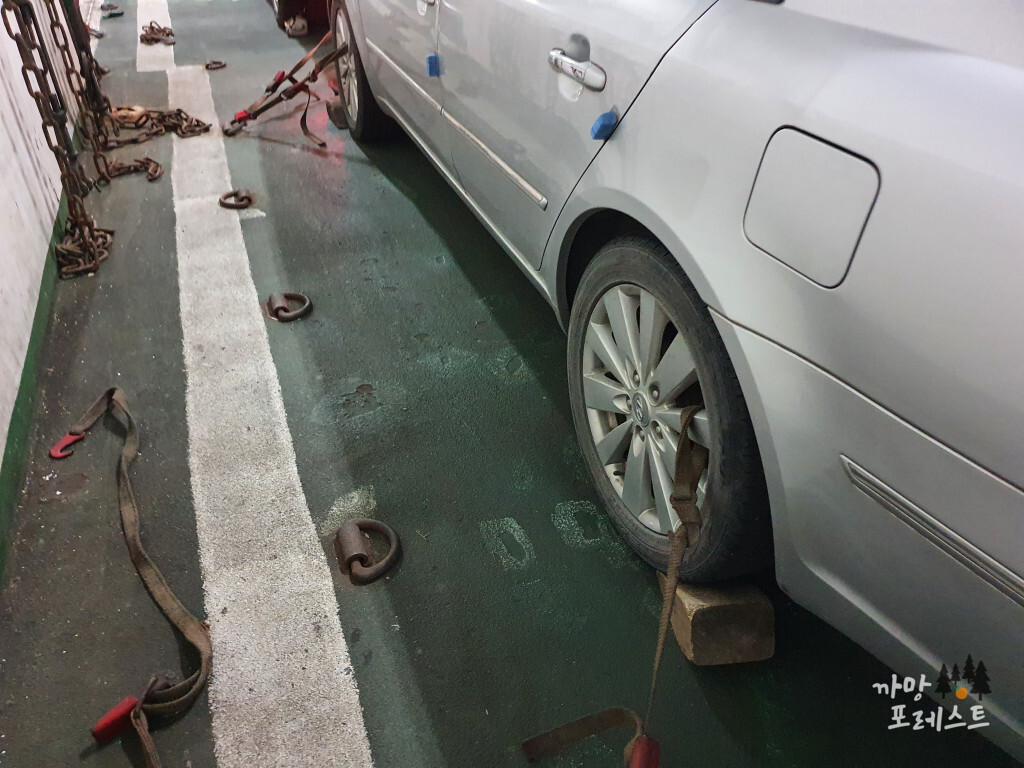 엠에스페리 차량 대기