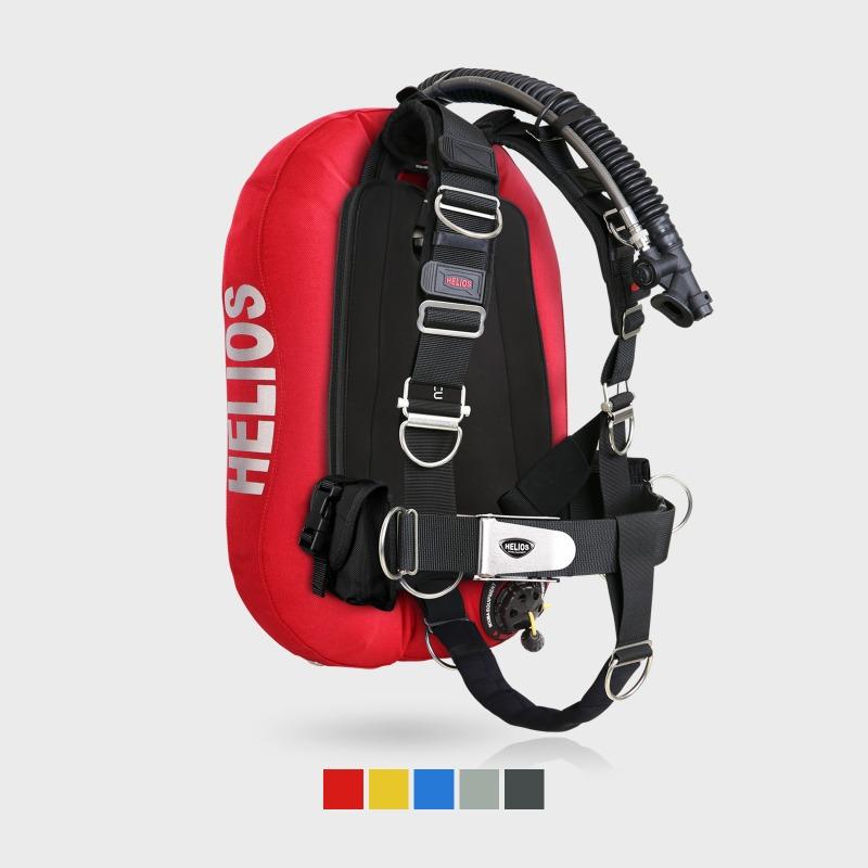 헬리오스 큐리오 A1 싱글탱크 BCD_코듀라 부력조절기