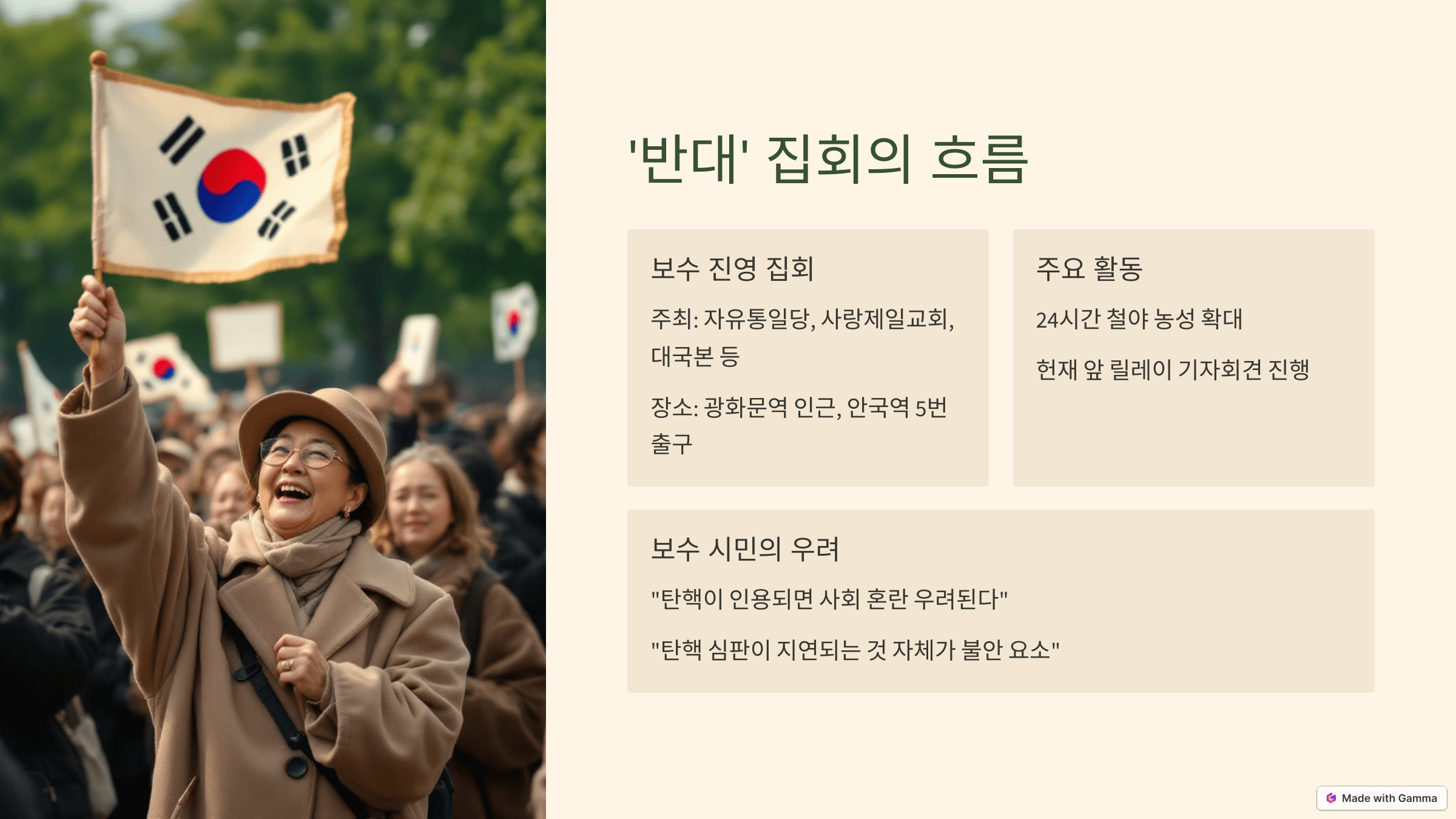 4월 1일 윤석열 탄핵 심판 집회 일정 장소