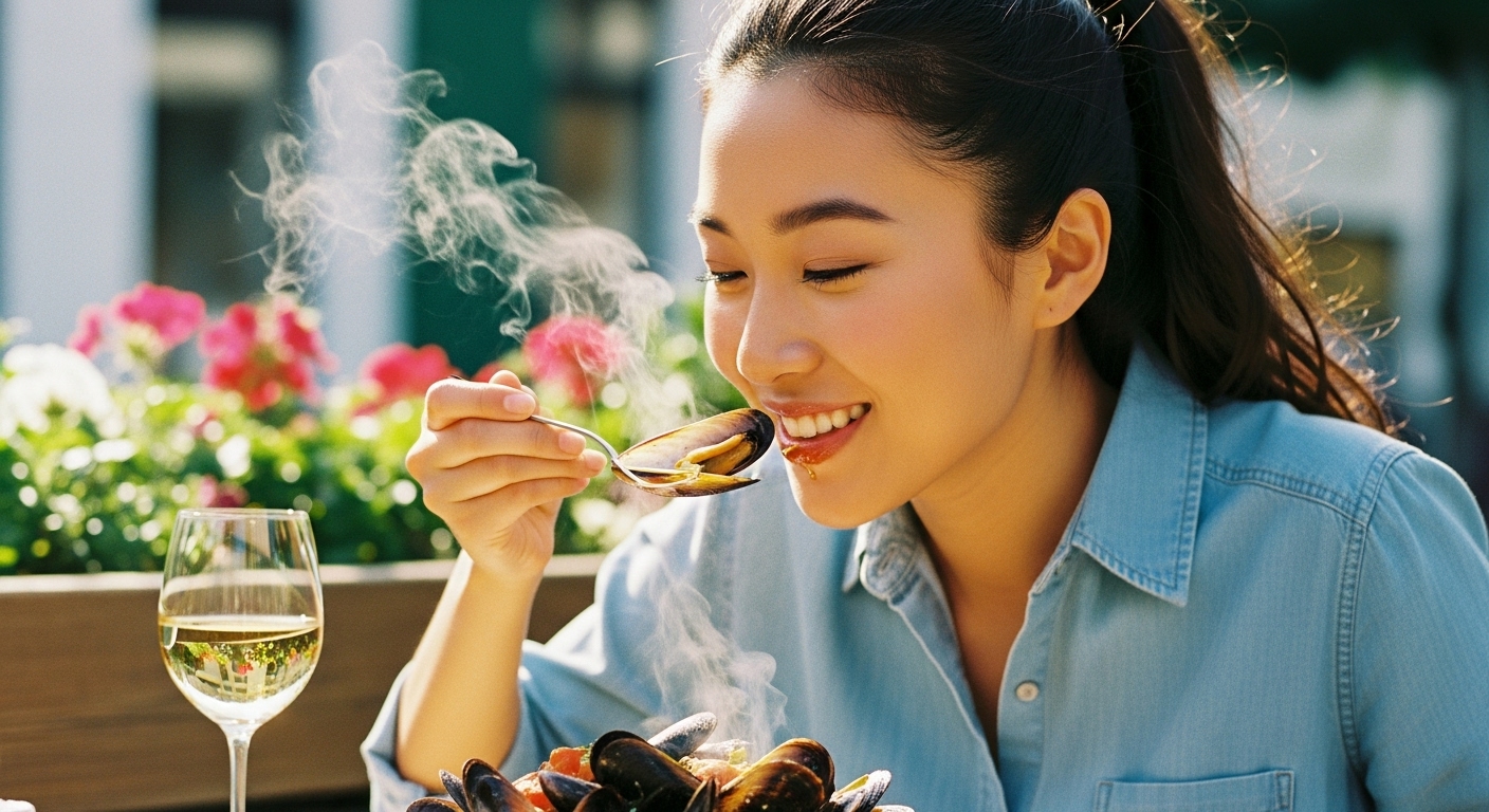 8월 제철음식 홍합