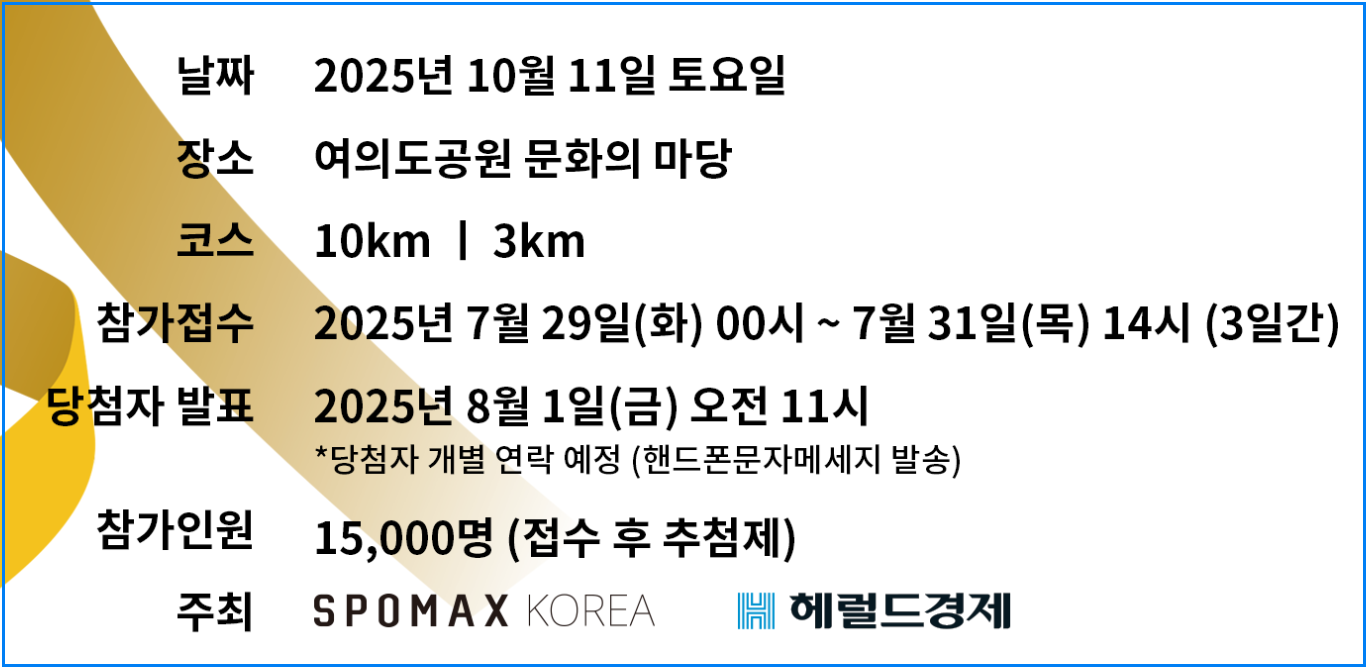 디즈니런 서울 2025 공식 일정 공개! 신청 방법부터 코스 안내까지 총정리