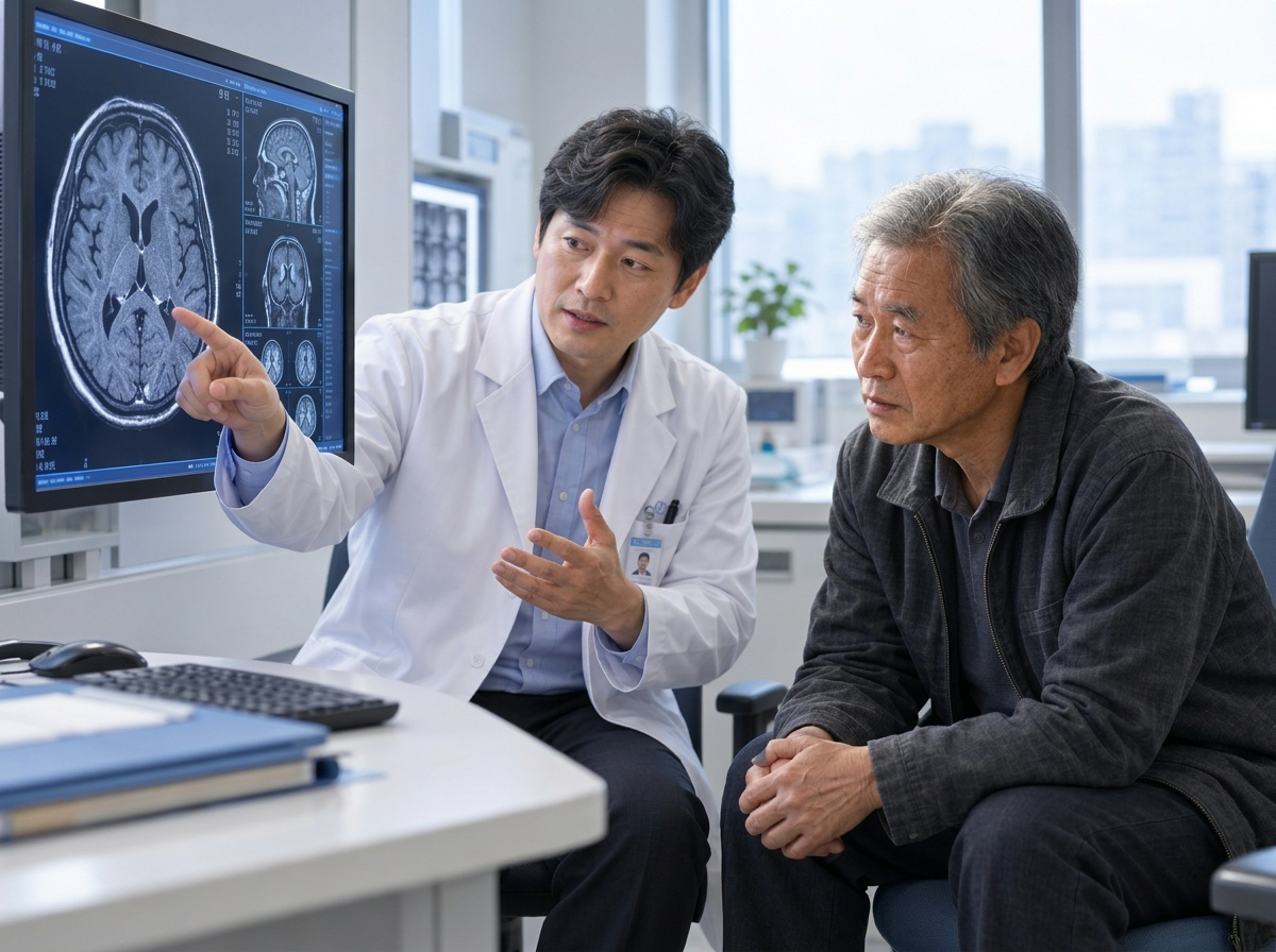 일과성 허혈발작 뇌 MRI 흔적