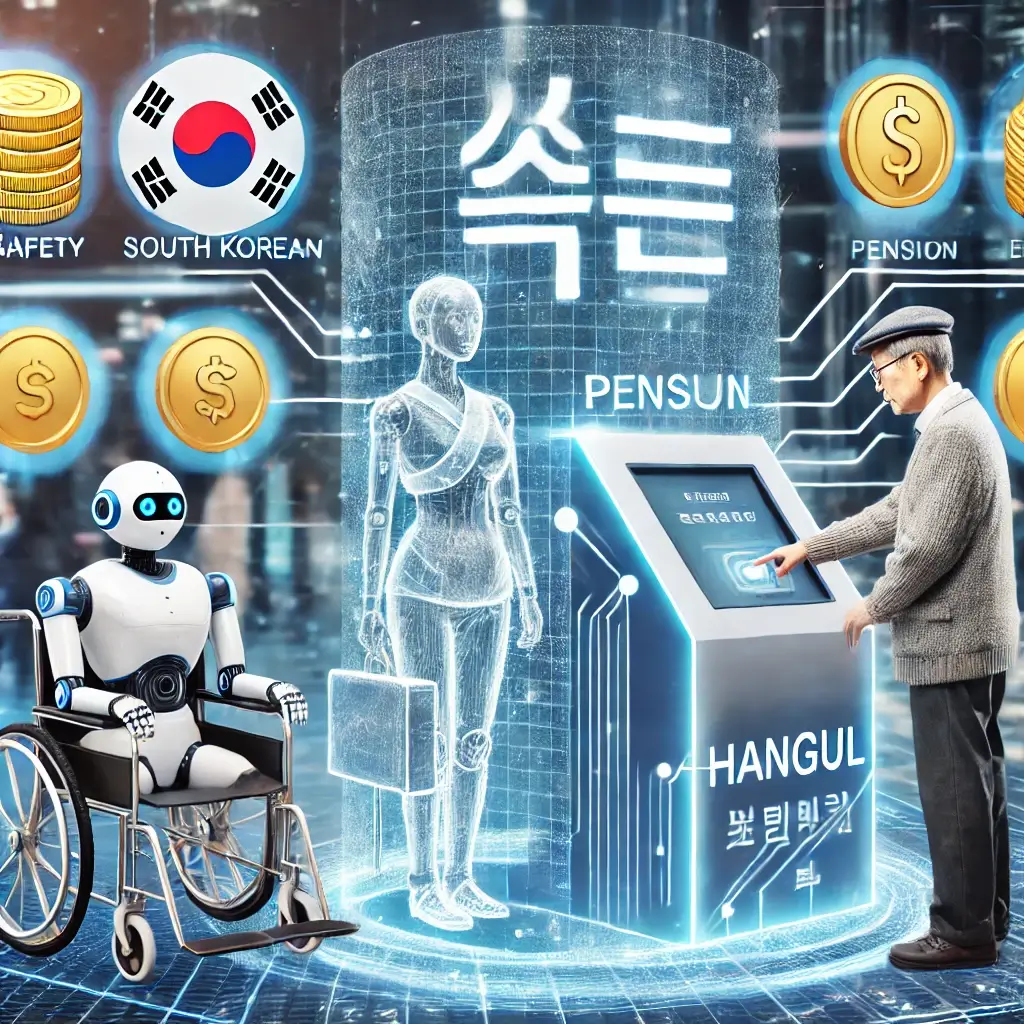 대한민국 국민연금을 표현한 사진