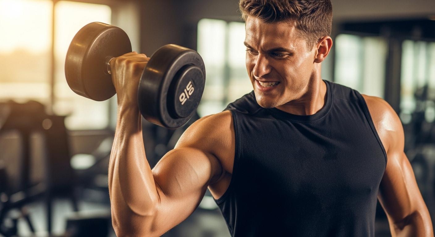 팔뚝살 운동 헬스