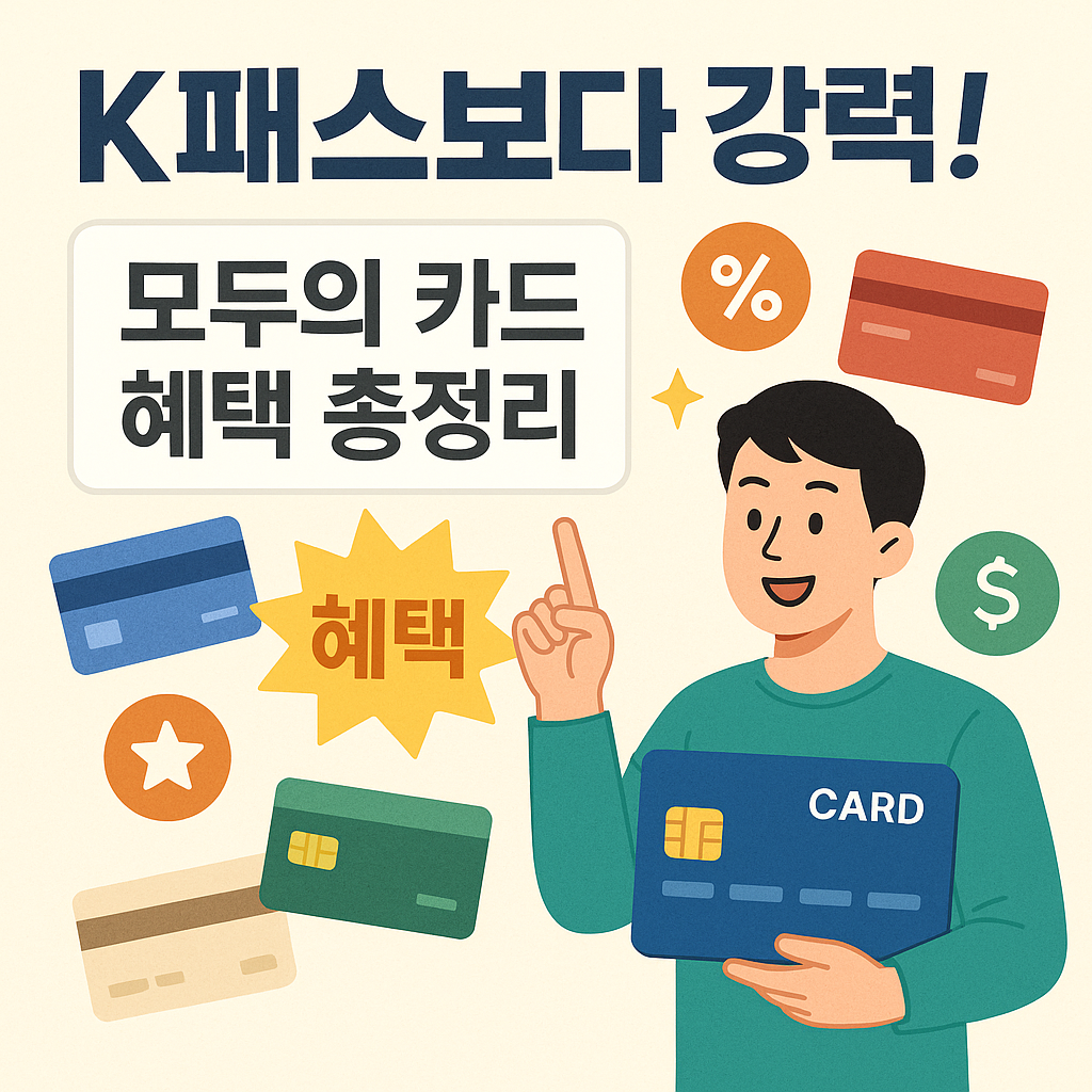 모두의 카드 신청 방법 및 혜택 K패스 총정리 2026년 교통비 환급 핵심 정책