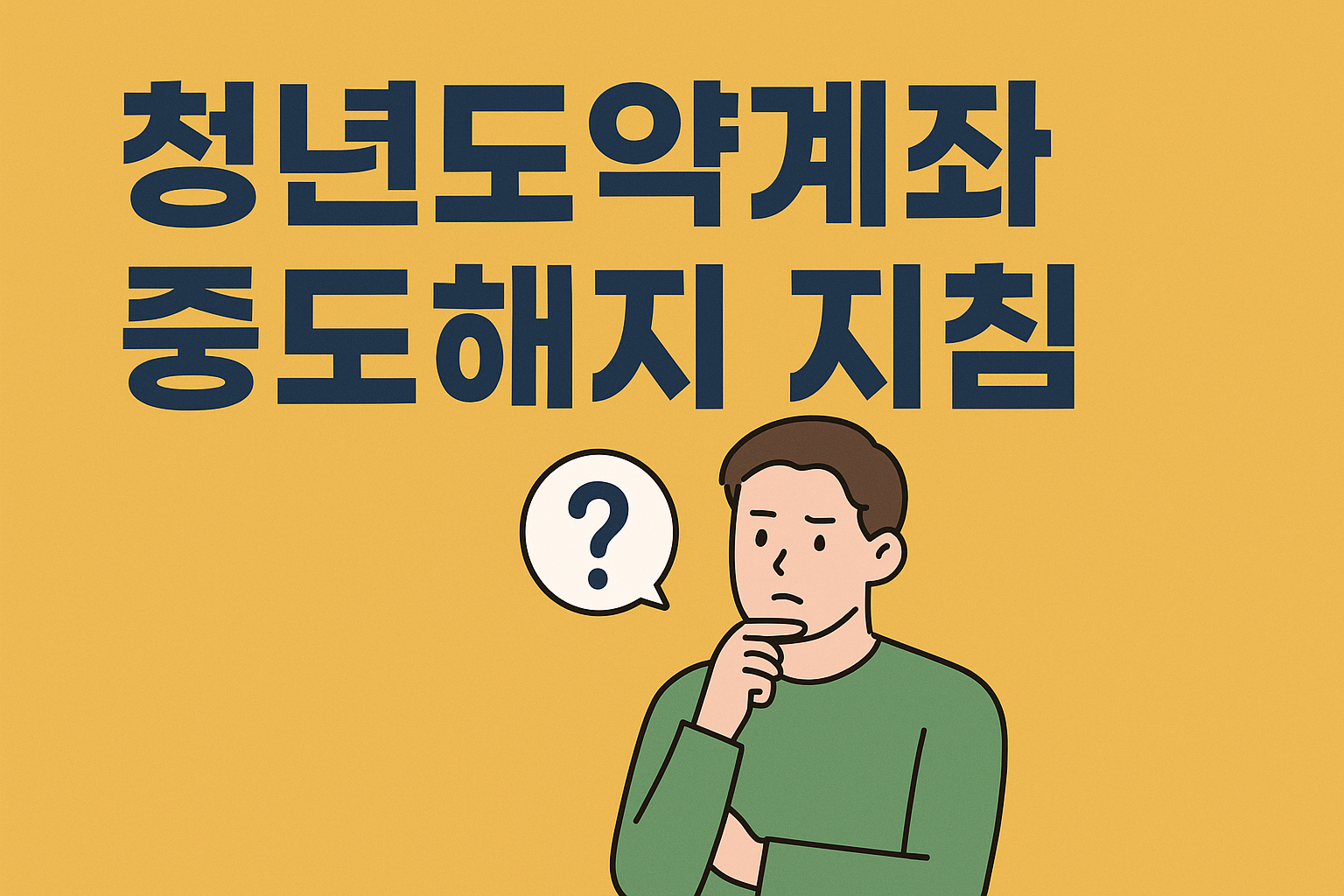 청년도약계좌 중도해지