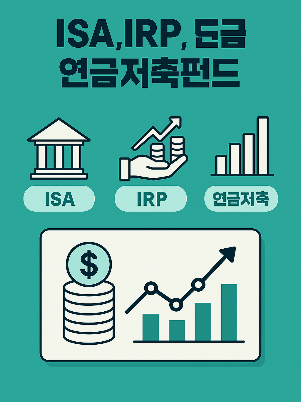 ISA·IRP·연금저축펀드 절세 완전정복|ETF 투자 시 계좌별 세금 전략