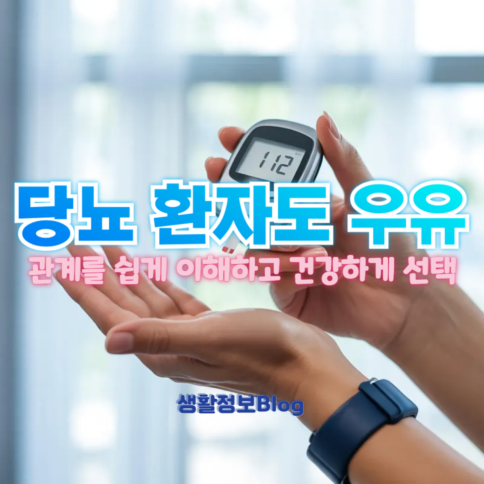 당뇨 환자도 우유