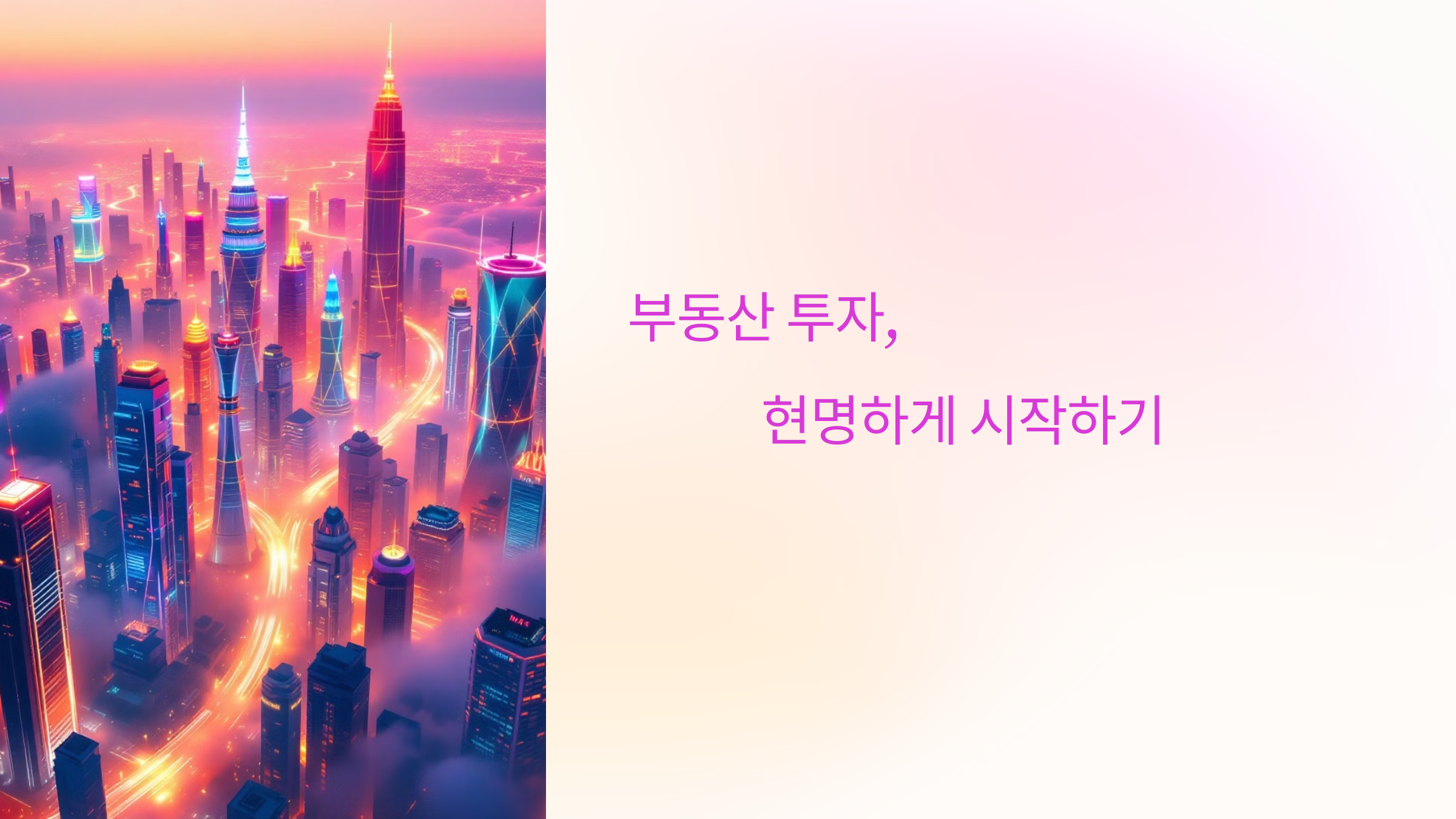 부동산 투자의 시작