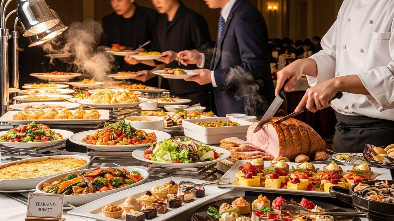 연말 뷔페
