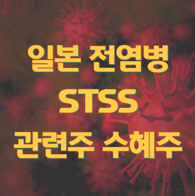 일본 전염병 STSS 관련주 수혜주