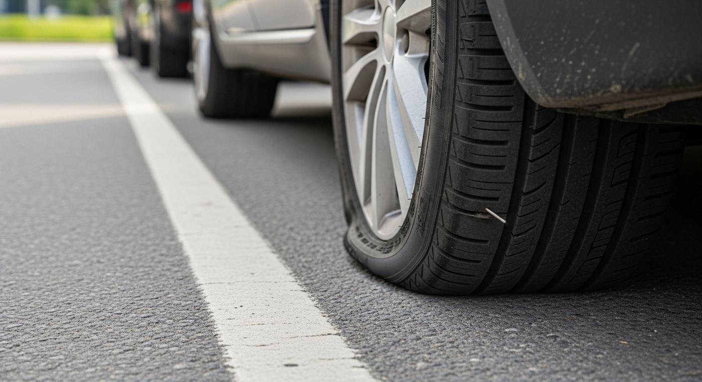 자동차보험 타이어 펑크