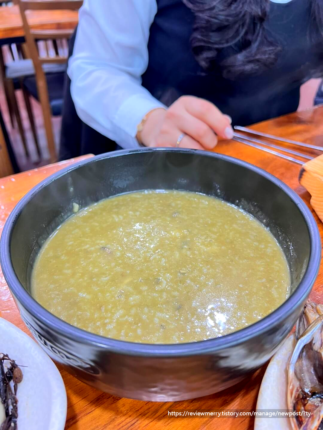전복죽 사진