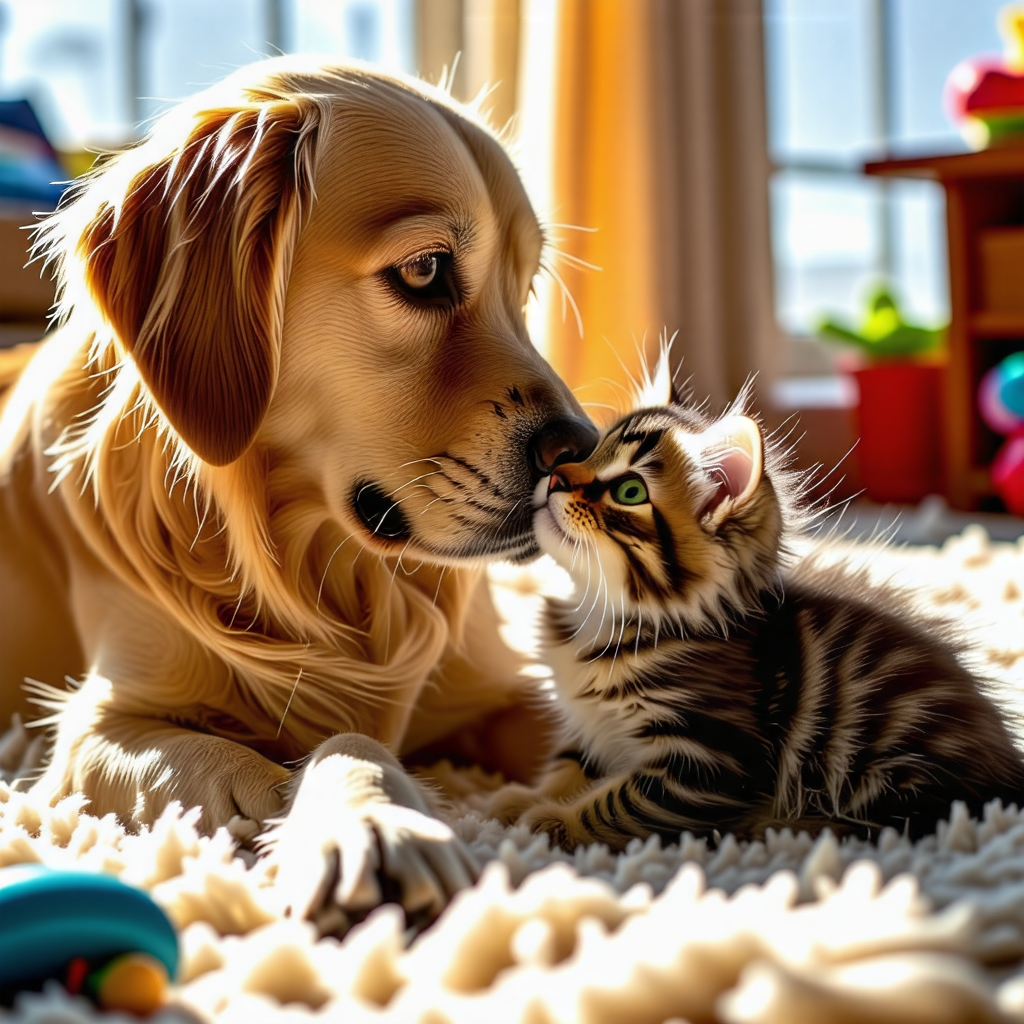 강아지 고양이 합사방법