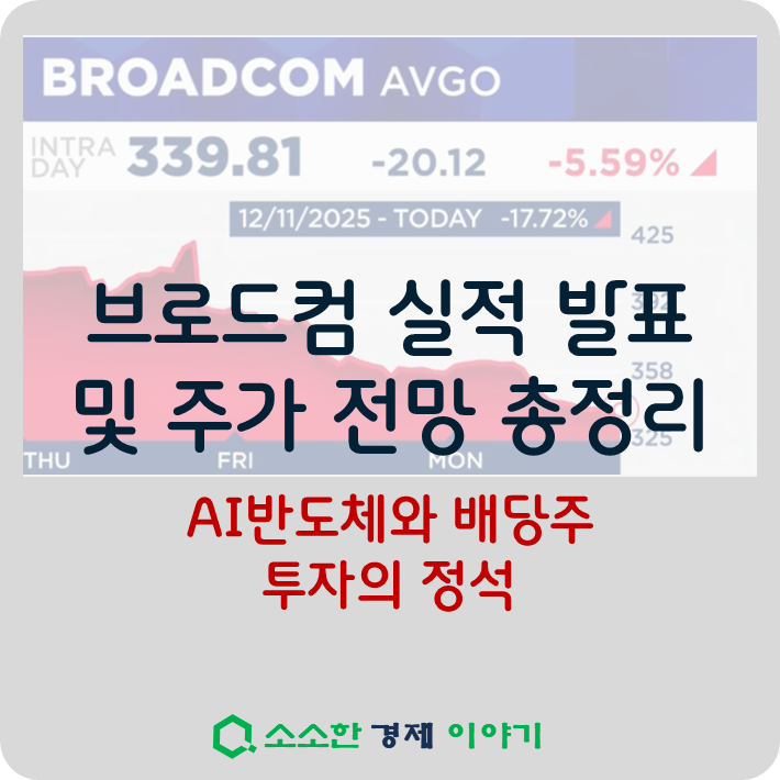 브로드컴 실적 발표 및 주가 전망 총정리 ❘ AI 반도체와 배당주 투자의 정석