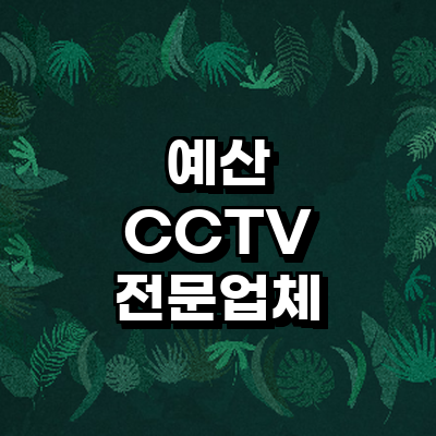 예산군 cctv