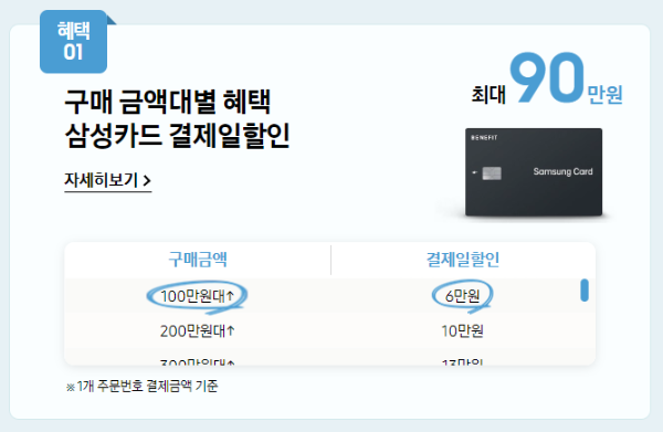 삼성전자닷컴 절전 가전페스타 사진 이미지입니다.