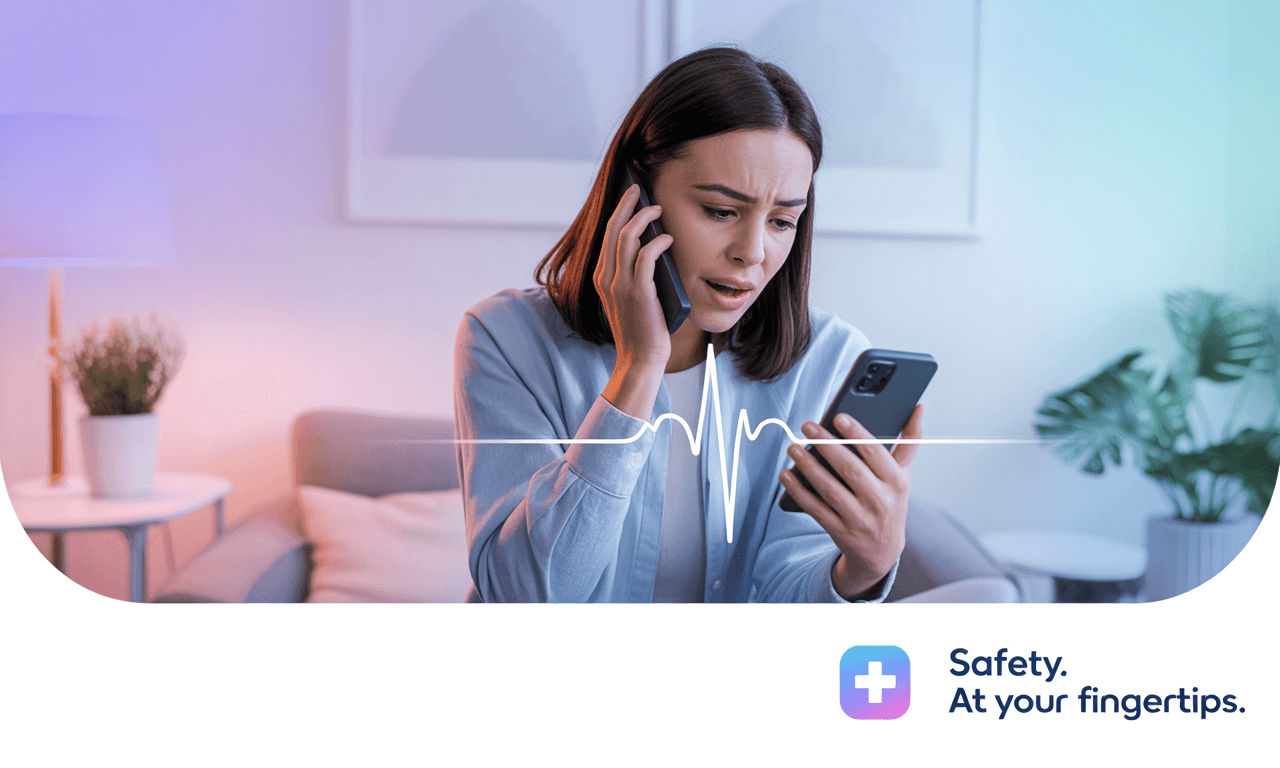 급성-심근경색-전화하는-사람