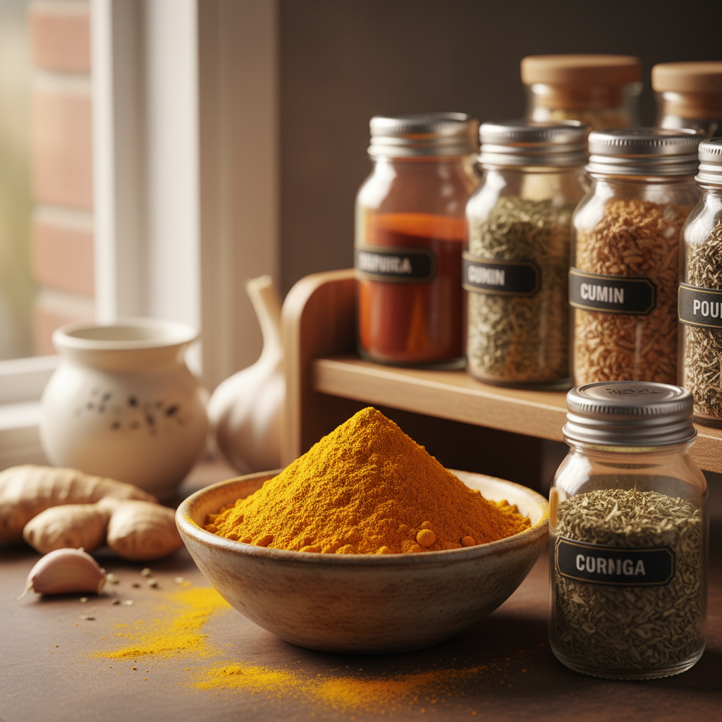 강황가루 먹는 법