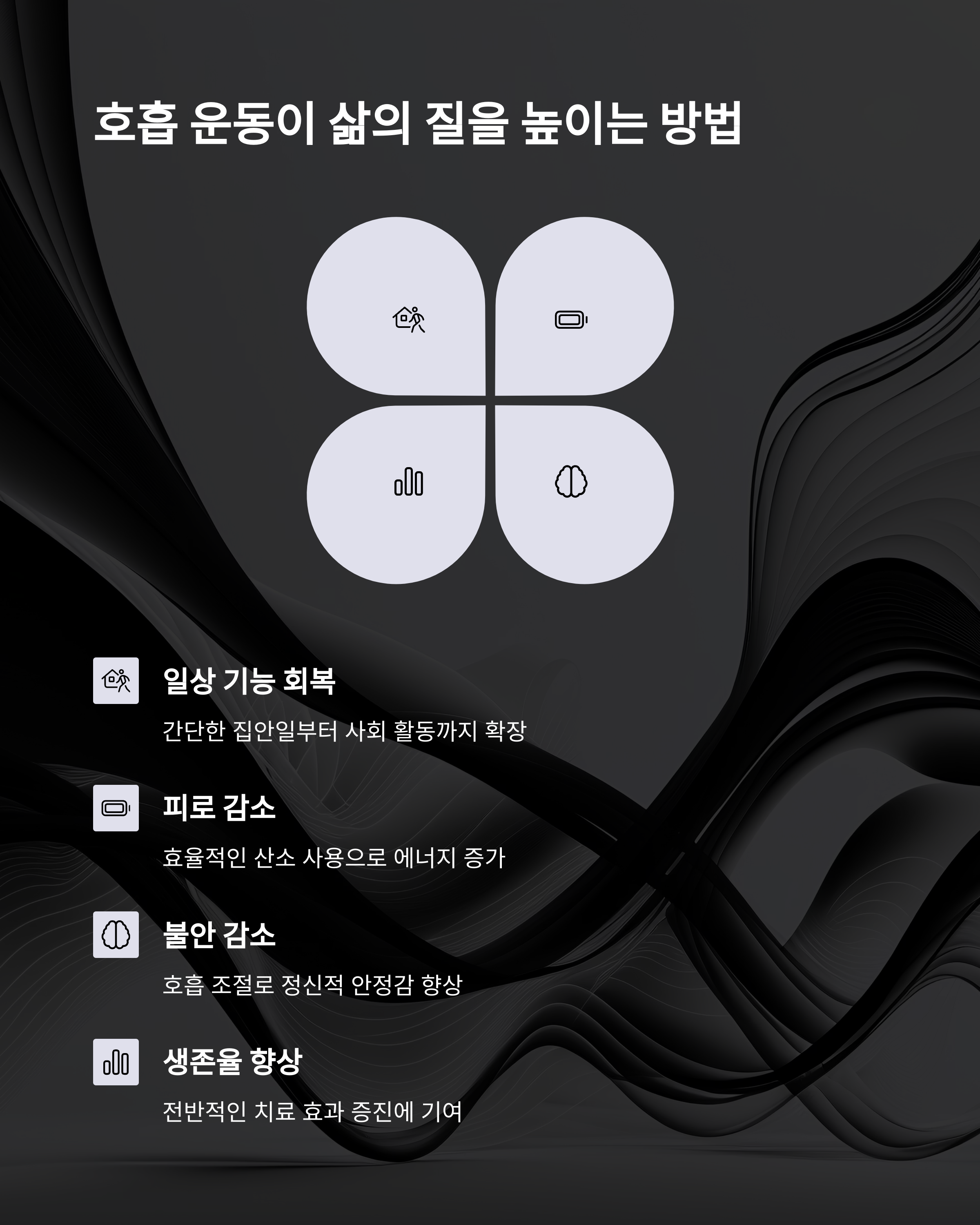 폐암 호흡운동으로 삶의 질을 높이는 방법