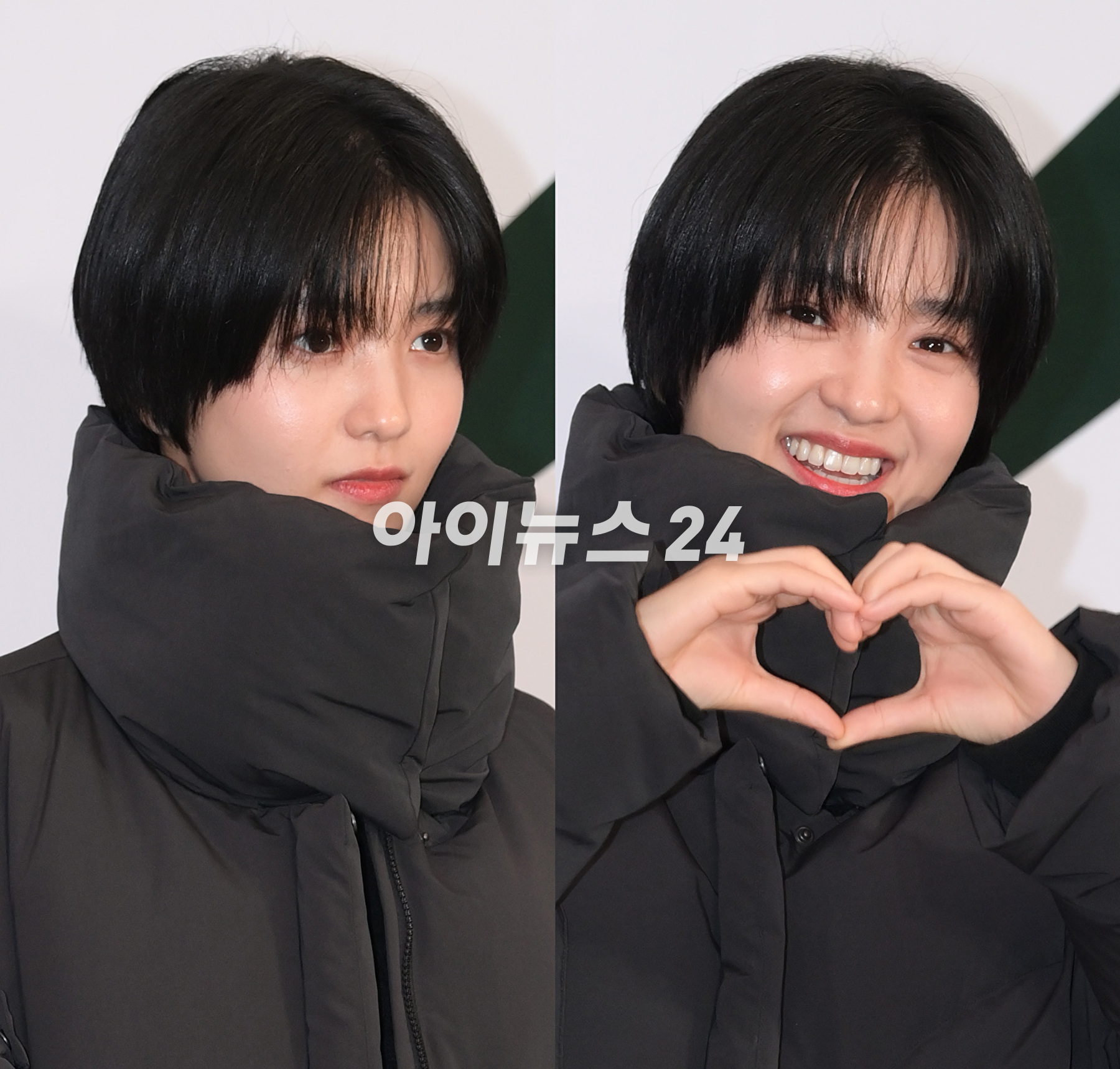 배우 김태리가 26일 오후 서울 용산구 레이어20 스튜디오에서 열린 코오롱스포츠 창립 50주년 기념 &#39;에버그린 에너지&#39; 캠페인 포토월 행사에 참석하고 있다. [사진=정소희 기자]