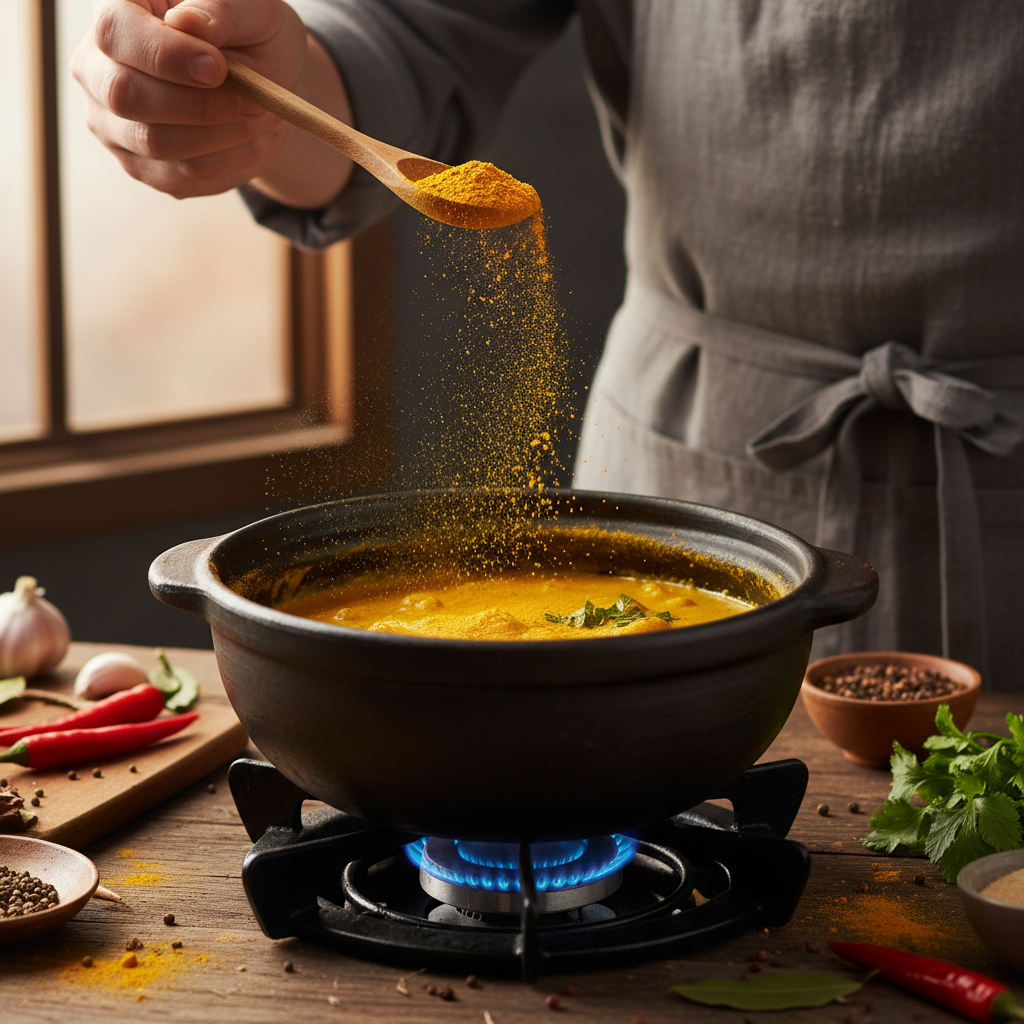 강황가루 먹는 법