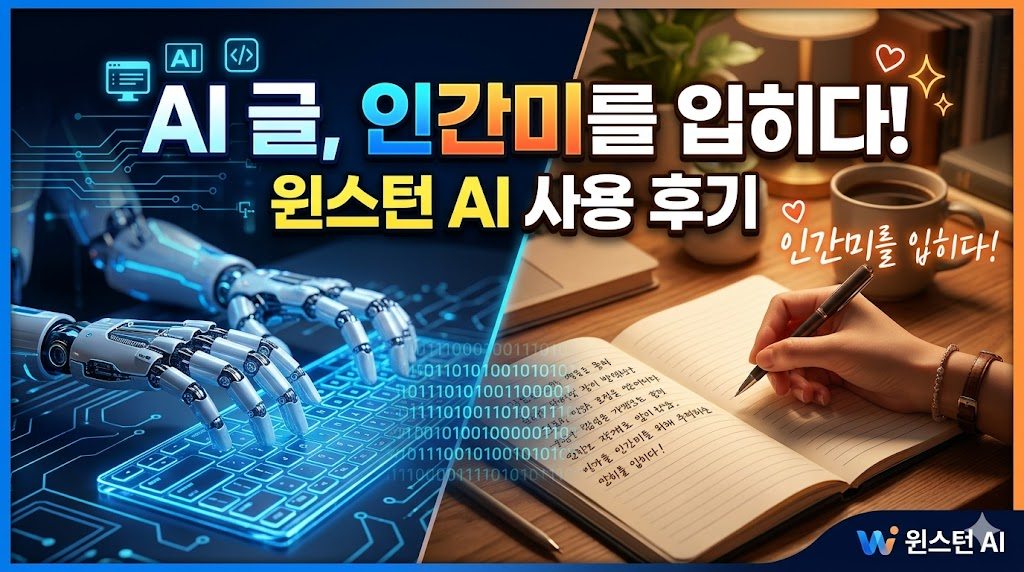AI 글, 인간미를 입히다! 윈스턴 AI 사용 후기