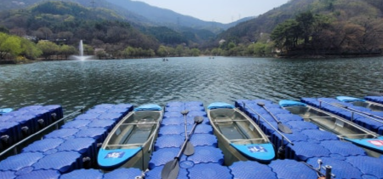 마장호수 출렁다리
