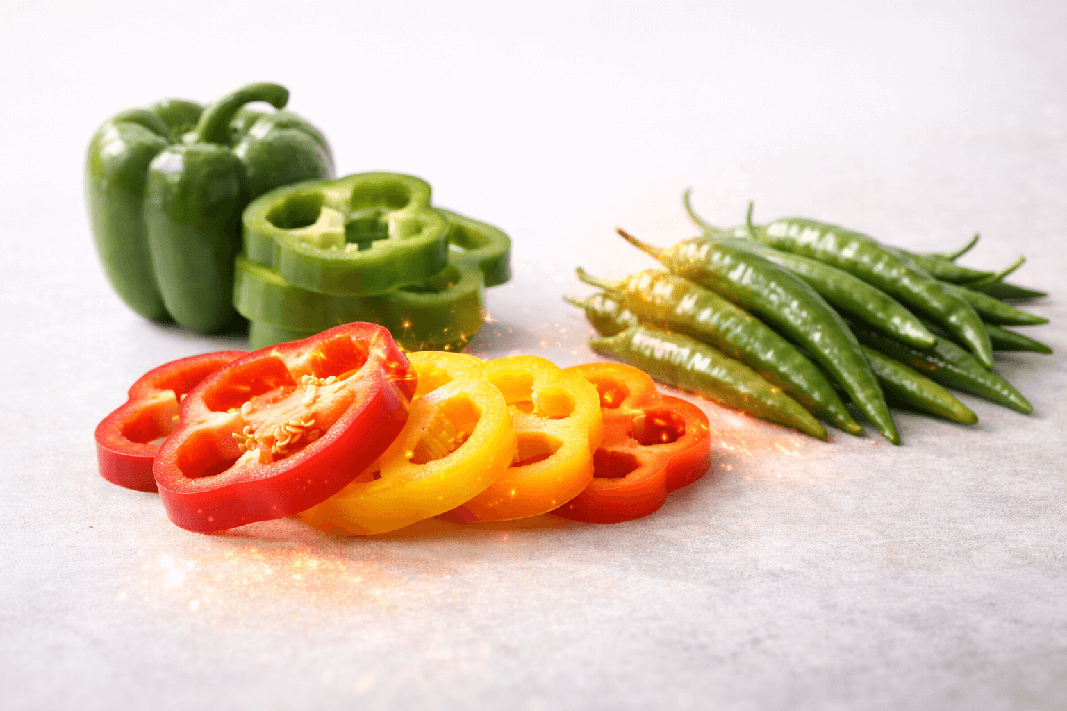 영양 성분과 색소 발현 차이