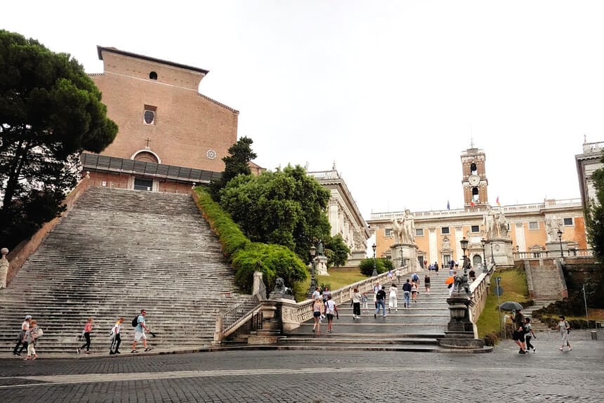 로마, 이탈리아 관광지 캄피돌리오 언덕