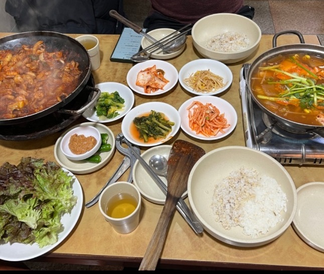 장안평-중고차시장-낙지볶음-고향식당