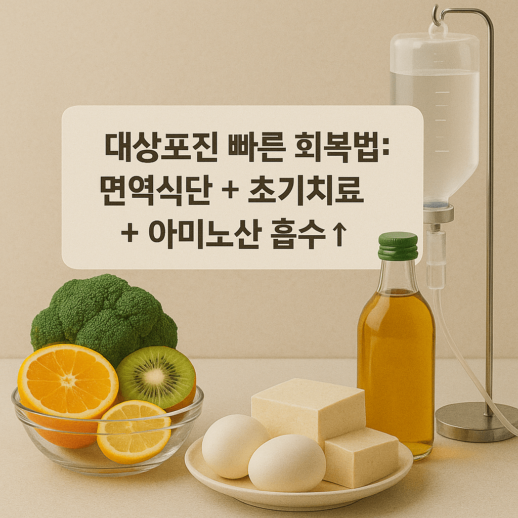 대상포진에 좋은 영양제와 좋은 음식