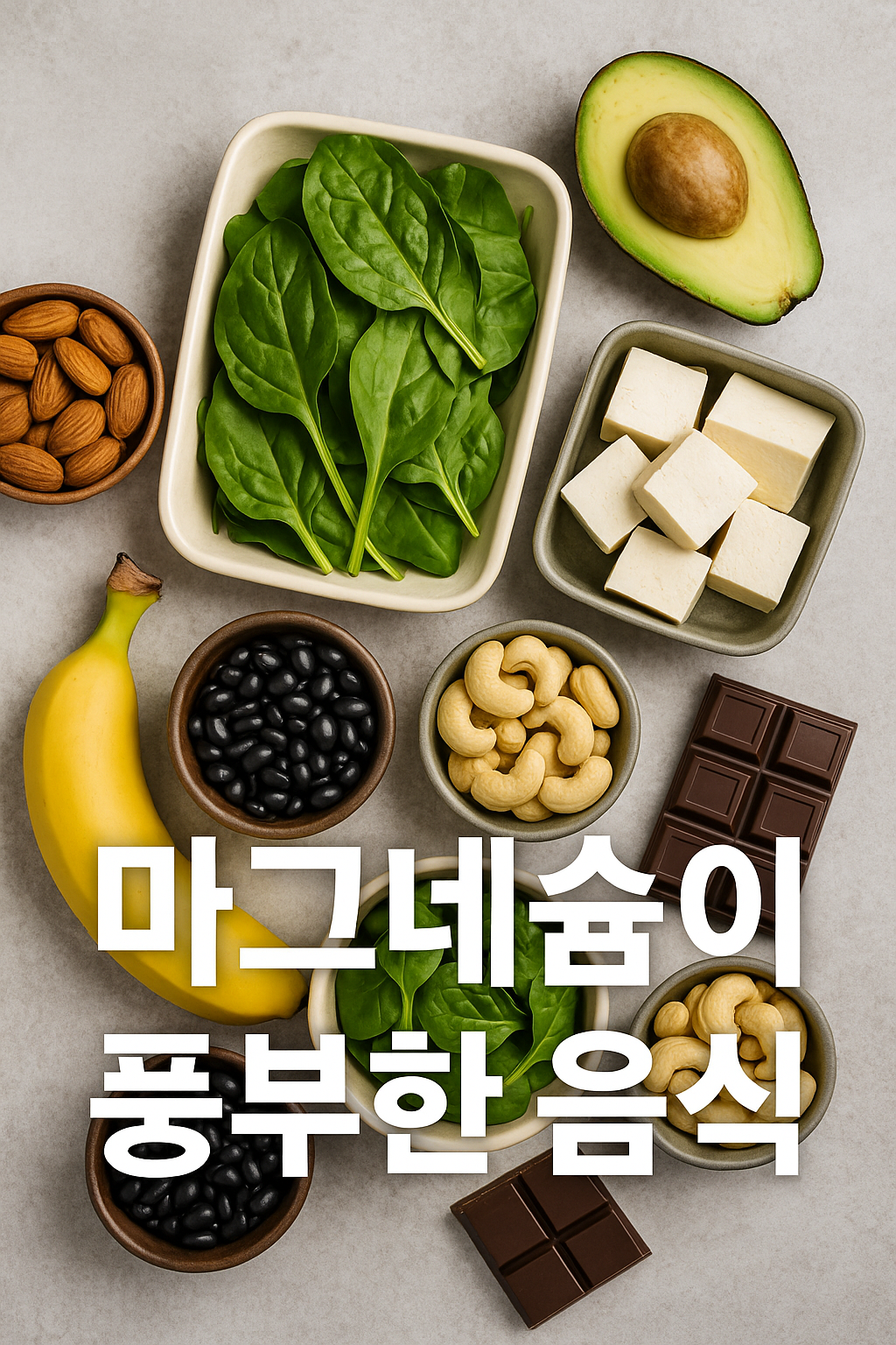 마그네슘이 풍부한 음식